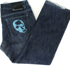 Southpole Mens Vintage Distressed Jeans Sz 38x29